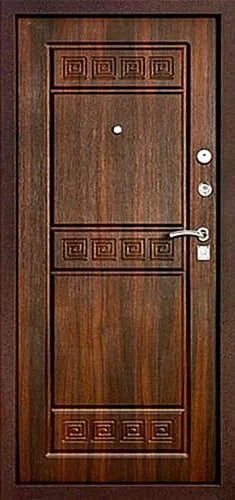 Входная дверь Appolo-39 (Порошковое напыление / МДФ Шпон) - внутренняя сторона