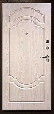 Входная дверь Appolo-41 (Порошковое напыление / МДФ Шпон) - внутренняя сторона