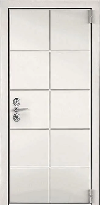 Входная дверь Appolo-41 (Порошковое напыление / МДФ Шпон) - внешняя сторона