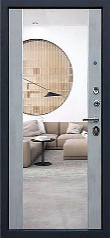 Входная дверь Appolo-9 (Порошковое напыление / Ламинат) - внутренняя сторона