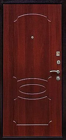 Двери в квартиру Уличная дверь AU-15 - внутренняя сторона