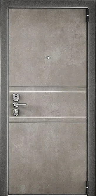 Входная дверь Benjamin-2 (Ламинат / МДФ Шпон) - внешняя сторона