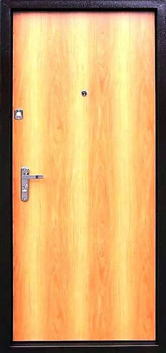 Входная дверь Benjamin-3 (Ламинат / МДФ Шпон) - внешняя сторона