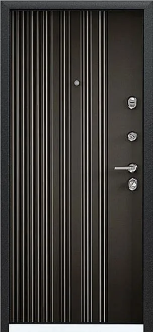 Входная дверь Braver-1 (МДФ Шпон / Порошковое напыление) - внутренняя сторона