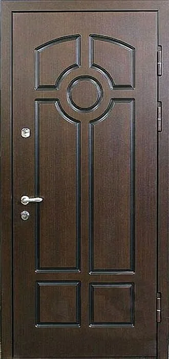Входная дверь Braver-6 (МДФ Шпон / Порошковое напыление) - внешняя сторона