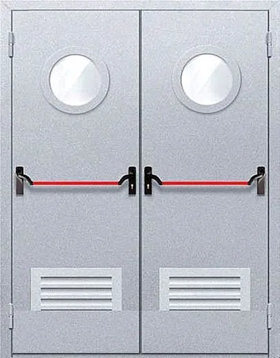 Противопожарная дверь Celsium-60-21 (Противопожарная нитроэмаль) - внешняя сторона