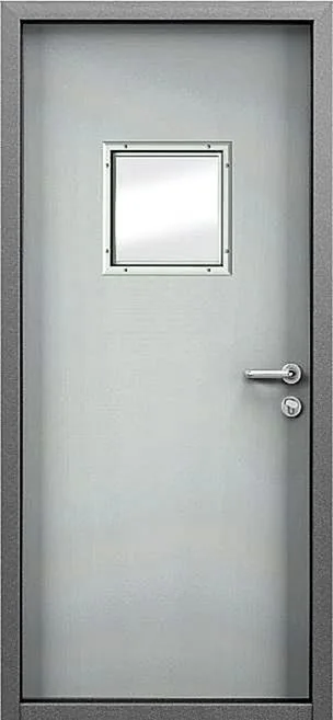 Противопожарная дверь Celsium-90-4 (Противопожарная нитроэмаль) - внутренняя сторона