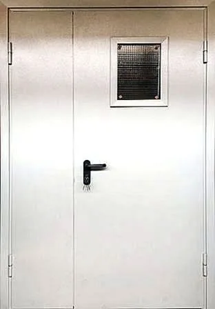 Тамбурные двери Белая тамбурная дверь CN-3 - внешняя сторона