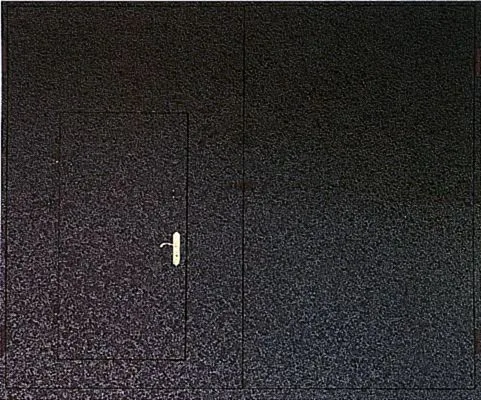 Распашные ворота Commander-6 (Нитроэмаль) - внешняя сторона