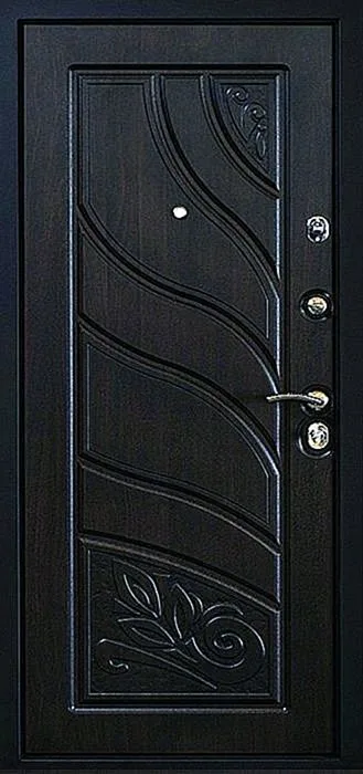 Двери для загородного дома Дверь с терморазрывом для дачи CA-9 - внутренняя сторона