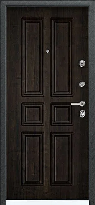 Входная дверь Continental-10 (Порошковое напыление / МДФ Филенчатый) - внутренняя сторона