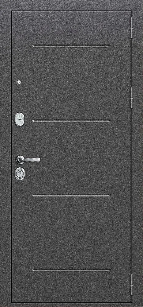Входная дверь Continental-15 (Порошковое напыление / МДФ Филенчатый) - внешняя сторона