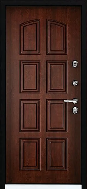 Входная дверь Continental-2 (Порошковое напыление / МДФ Филенчатый) - внутренняя сторона