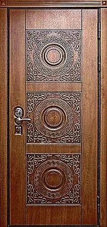 Двери с шумоизоляцией Дверь с терморазрывом для улицы CZ-1 - внутренняя сторона