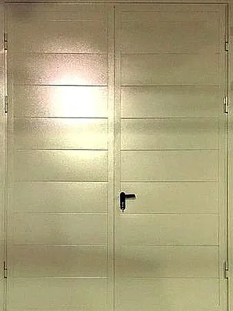 Противопожарные ворота Противопожарные ворота FX-14 - внешняя сторона