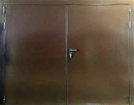 Противопожарные ворота Противопожарные ворота FX-16 - внешняя сторона