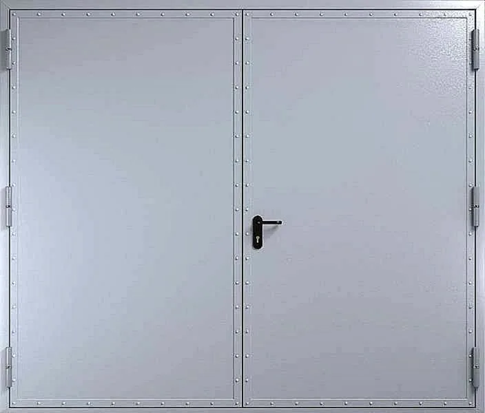 Противопожарные ворота Противопожарные ворота FX-4 - внешняя сторона