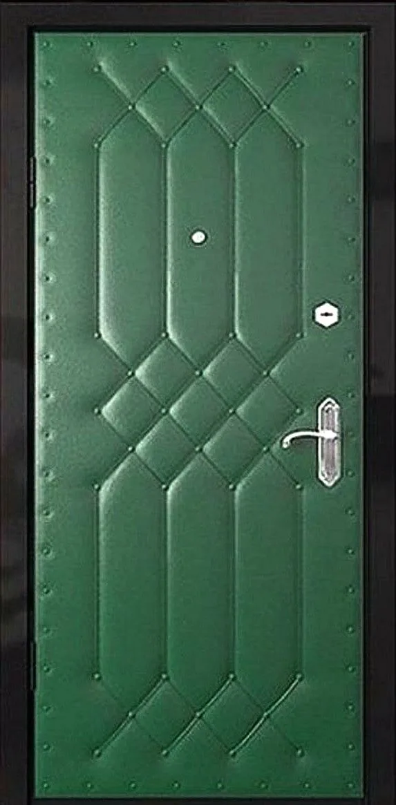 Входная дверь Feuer-6 (Порошковое напыление / Винилискожа) - внутренняя сторона