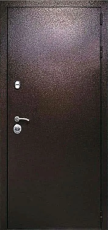 Входная дверь Feuer-8 (Порошковое напыление / Винилискожа) - внешняя сторона