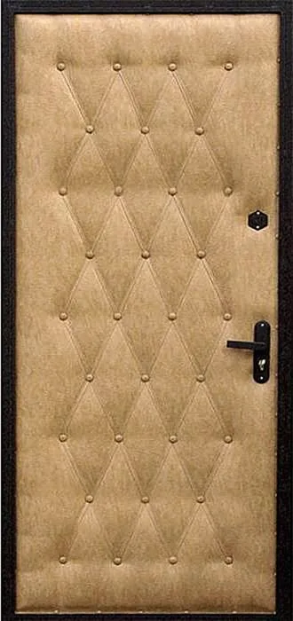 Входная дверь Feuer-8 (Порошковое напыление / Винилискожа) - внутренняя сторона