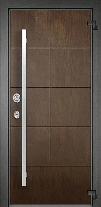 Входная дверь Gestober-1 (МДФ Филенчатый / Порошковое напыление) - внешняя сторона