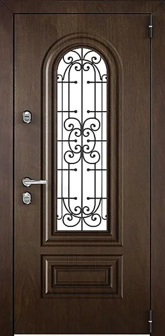 Порошковое напыление Входная дверь GE-7 - внешняя сторона