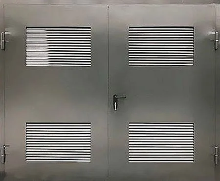 Распашные ворота Распашные ворота GD-10 - внешняя сторона