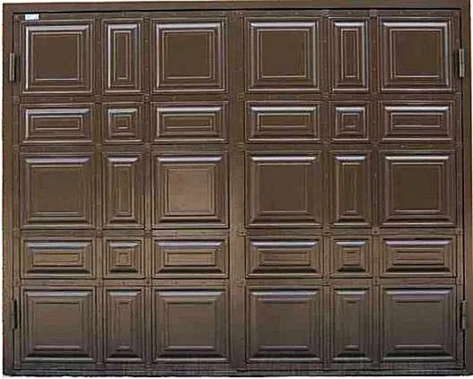 Распашные ворота Распашные ворота GD-11 - внешняя сторона