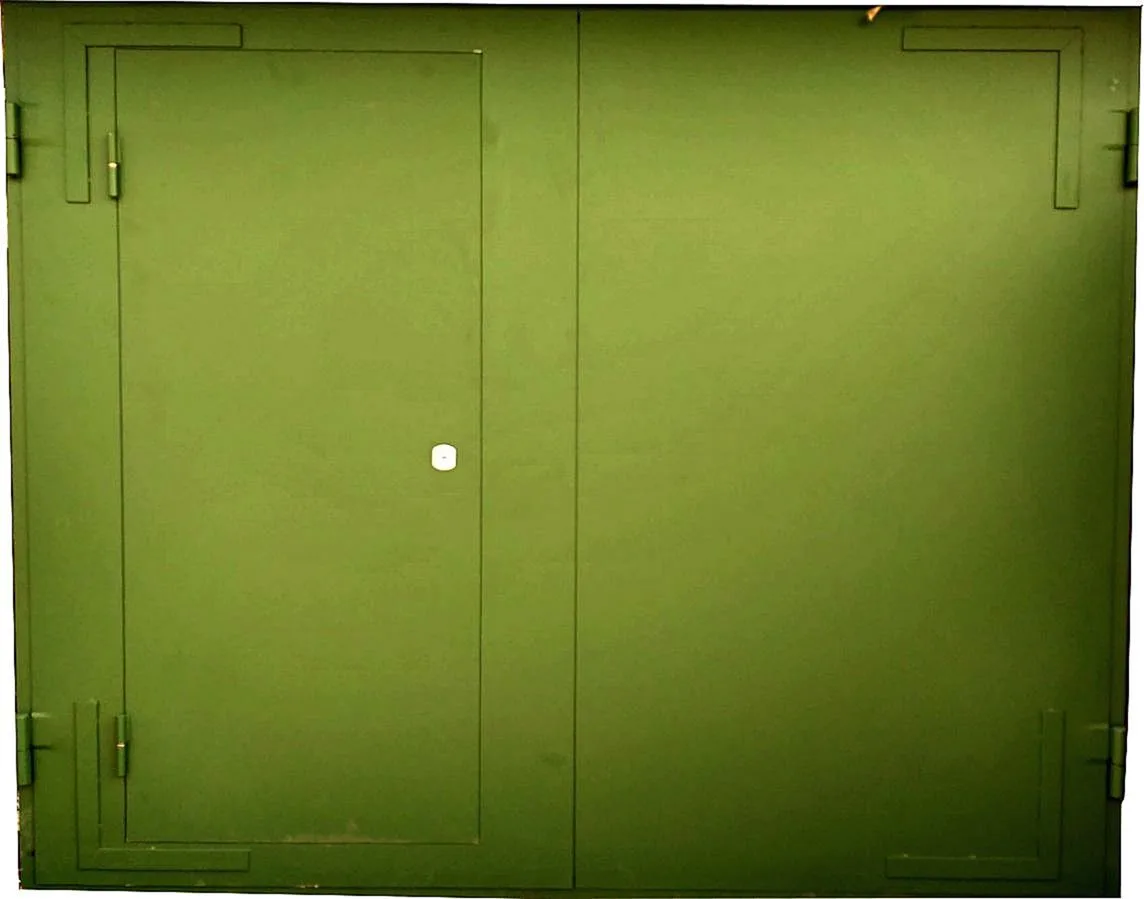 Распашные ворота Распашные ворота GD-15 - внешняя сторона