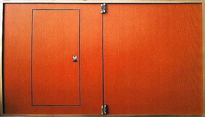 Распашные ворота Распашные ворота GD-7 - внешняя сторона