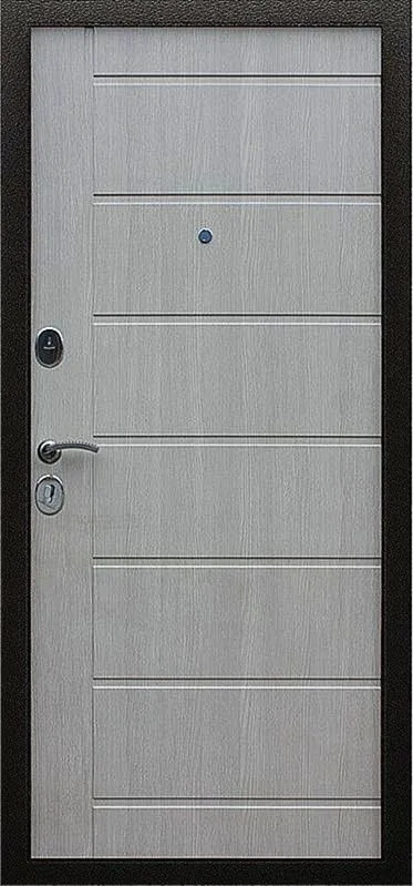 Двери с шумоизоляцией Белая дверь с терморазрывом для улицы IS-4 - внешняя сторона