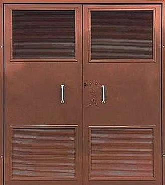 Нитроэмаль Дверь для трансформаторной/котельной (техническая) KT-20 - внешняя сторона