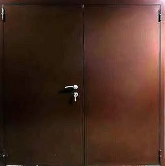 Тамбурные двери Тамбурная дверь (техническая) KT-5 - внешняя сторона