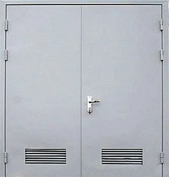 Нитроэмаль Дверь для трансформаторной/котельной (техническая) KT-7 - внешняя сторона