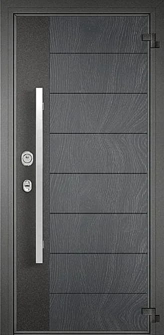Двери в квартиру Уличная дверь KS-7 - внешняя сторона