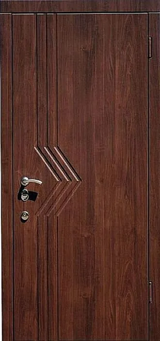 Входная дверь Malachite-1 (МДФ Шпон / МДФ Винорит) - внешняя сторона