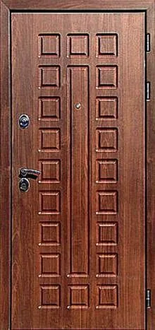 Входная дверь Malachite-8 (МДФ Шпон / МДФ Винорит) - внешняя сторона