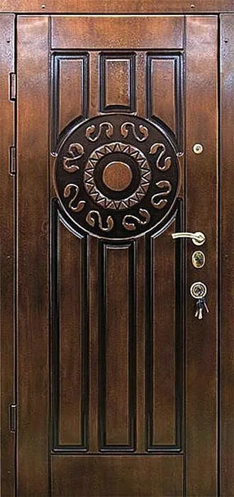 Входная дверь Malachite-8 (МДФ Шпон / МДФ Винорит) - внутренняя сторона