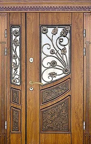 Входная дверь Massive-11 (Массив дерева) - внешняя сторона