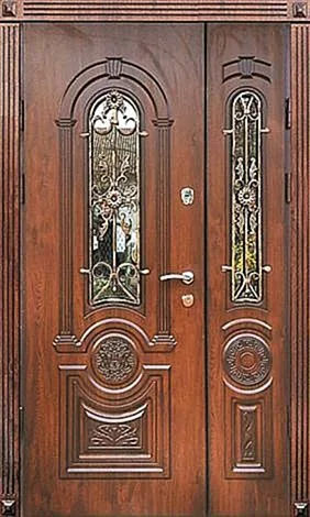 Входная дверь Massive-12 (Массив дерева) - внешняя сторона