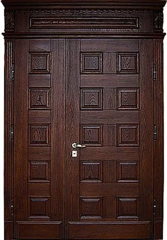Входная дверь Massive-14 (Массив дерева) - внешняя сторона