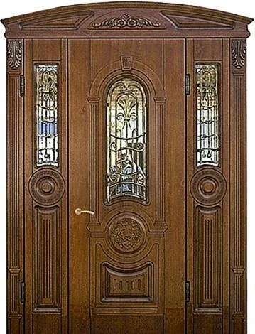 Входная дверь Massive-20 (Массив дерева) - внешняя сторона