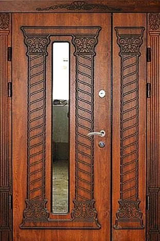 Входная дверь Massive-25 (Массив дерева) - внешняя сторона