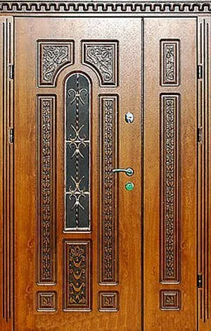 Входная дверь Massive-26 (Массив дерева) - внешняя сторона