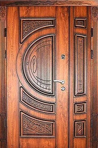 Входная дверь Massive-29 (Массив дерева) - внешняя сторона