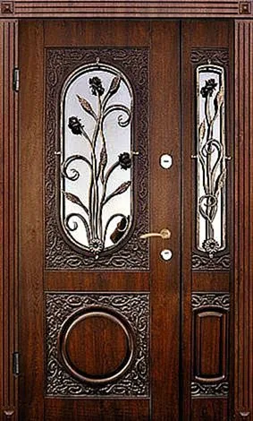 Входная дверь Massive-37 (Массив дерева) - внешняя сторона