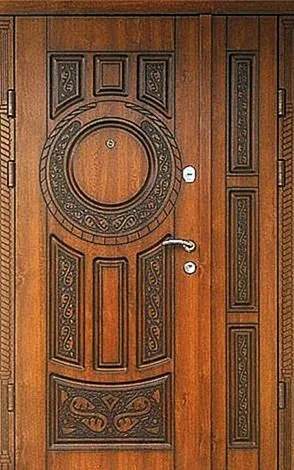 Массив дерева Входная парадная дверь MV-51 - внешняя сторона
