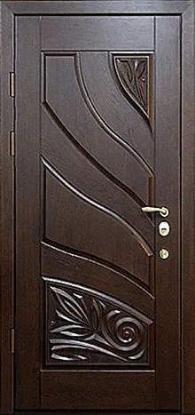 Входная дверь Massive-7 (Массив дерева) - внешняя сторона