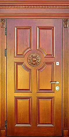 Входная дверь Massive-74 (Массив дерева) - внешняя сторона