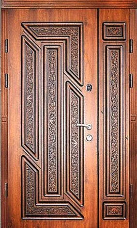 Входная дверь Massive-9 (Массив дерева) - внешняя сторона